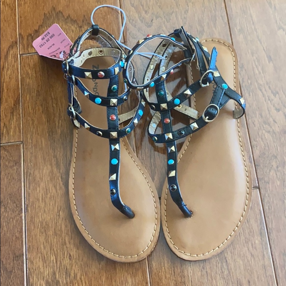 Z London strappy sandals. NWT.